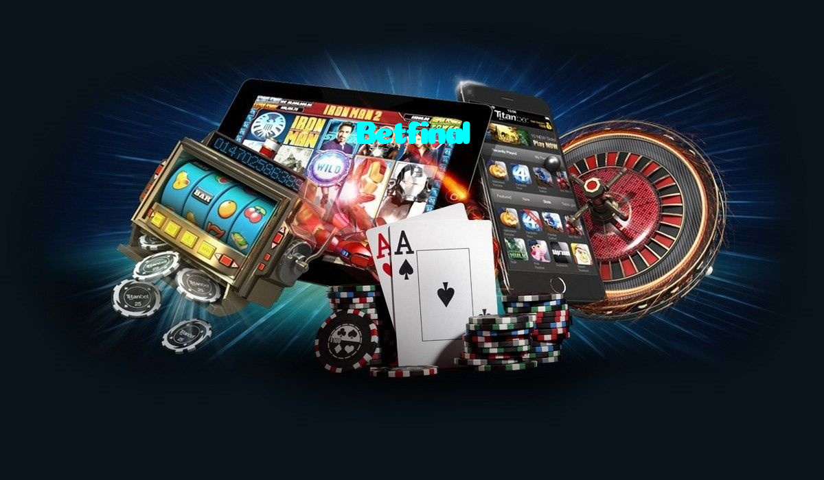 Betfinal casino presented on mobile device in Pakistan with slots and live games
